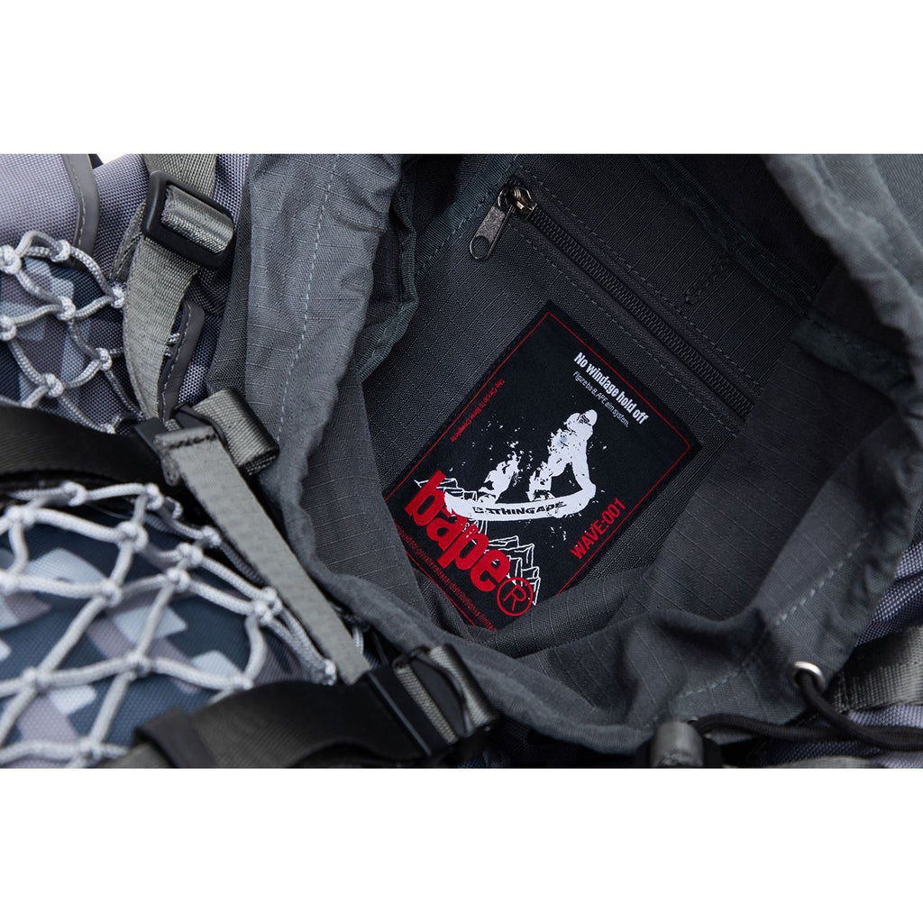 BAPE BY KAZUKI KURAISHI PIXELATE CAMO DAYPACK MENS