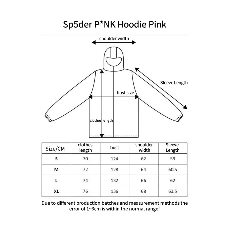 Rsnow Combo Sp5der P*NK V2 Hoodie And Sweatpan
