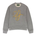 Grey DT Script Crewneck
