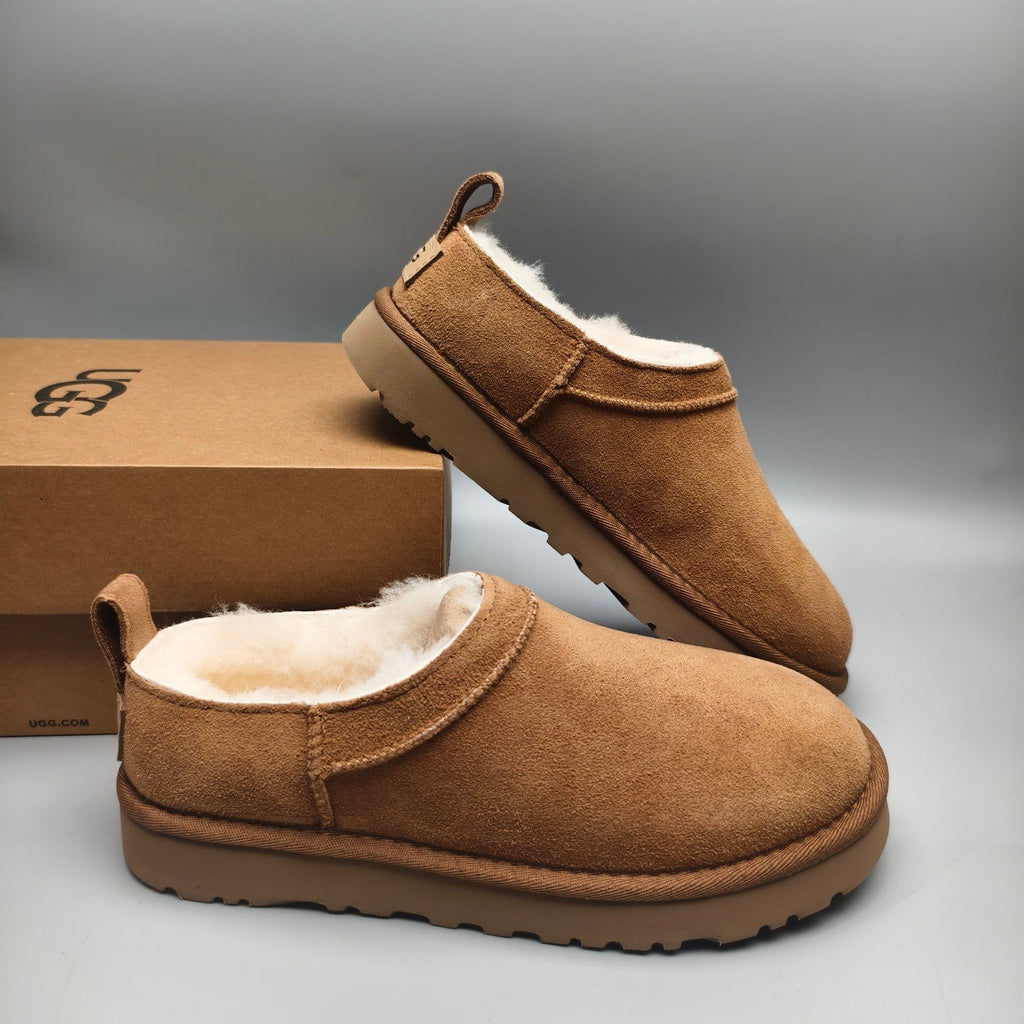 Chestnut Women’s Classic Slip-On Shoes — New Arrival | In Stock