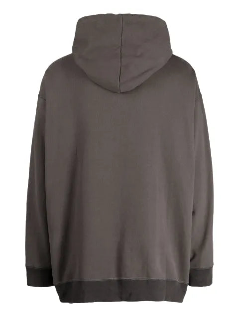 Children Of The Discordance logo-embroidered cotton hoodie