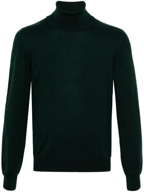 Fileria roll-neck virgin wool jumper
