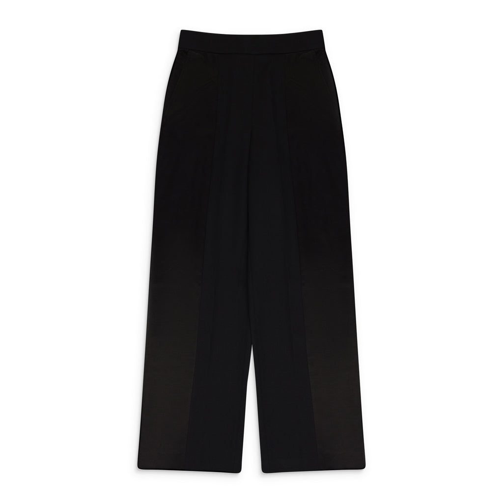 BLACK CIGARETTE STRAIGHT-FIT PANT