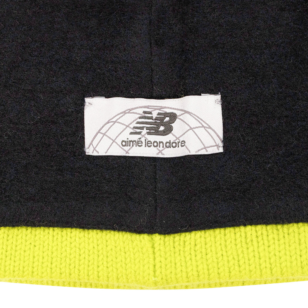 GREEN NEW BALANCE GEO PRINT BEANIE