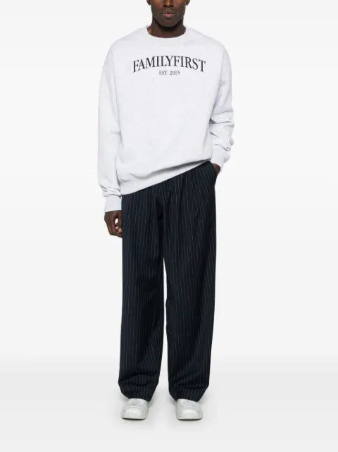 Family First logo-print sweatshirt