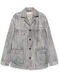 Marni faded-effect coat