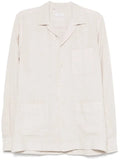 Boglioli linen shirt jacket