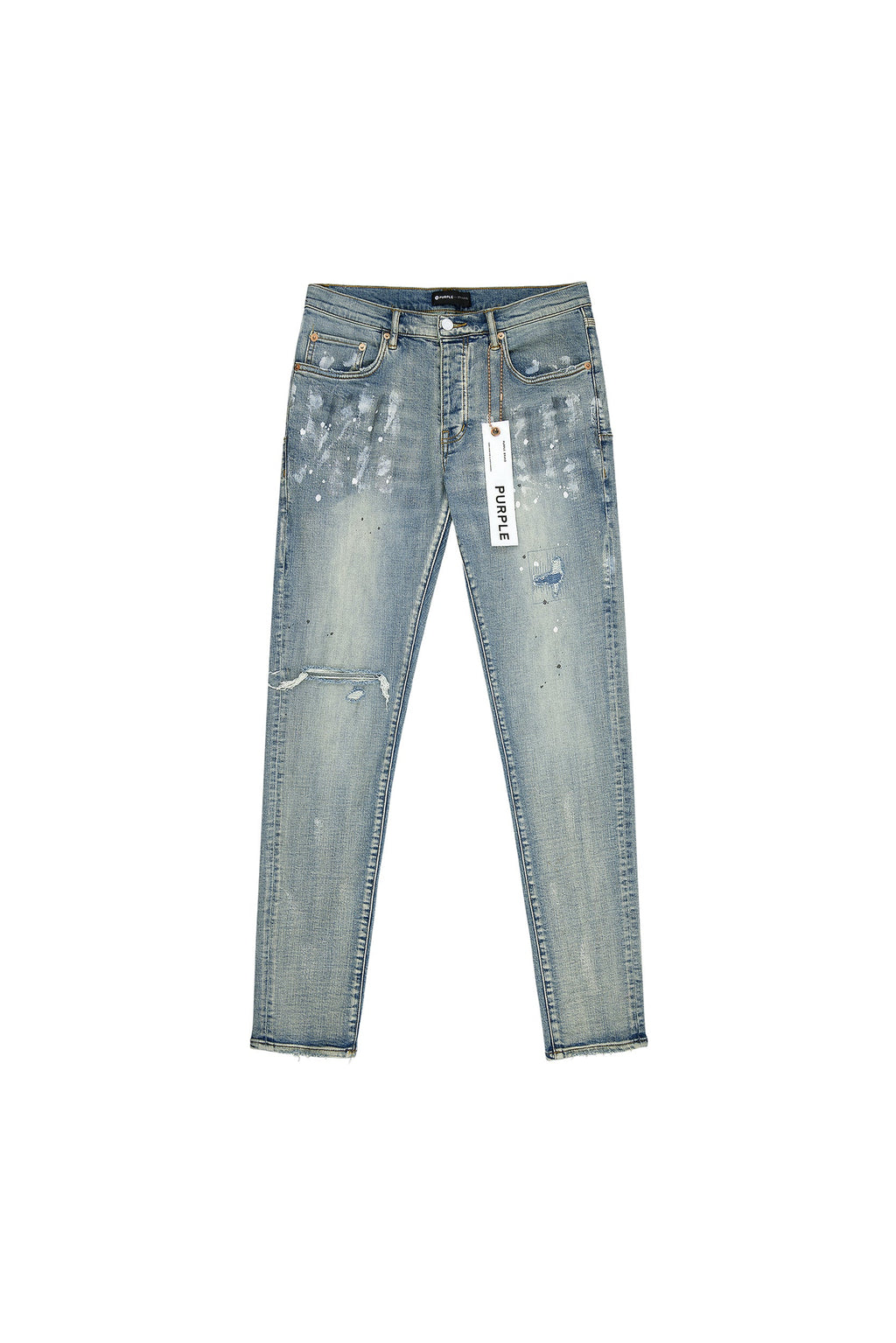 P001 Light Indigo Paint Blowout