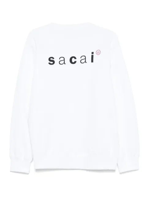 sacai WTAPS-print sweatshirt