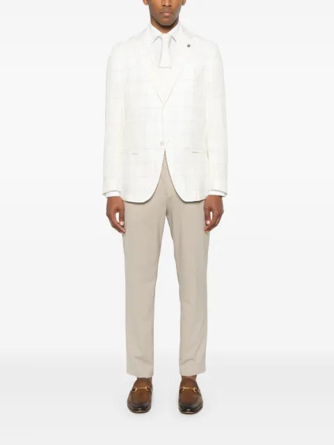 BOSS checked blazer