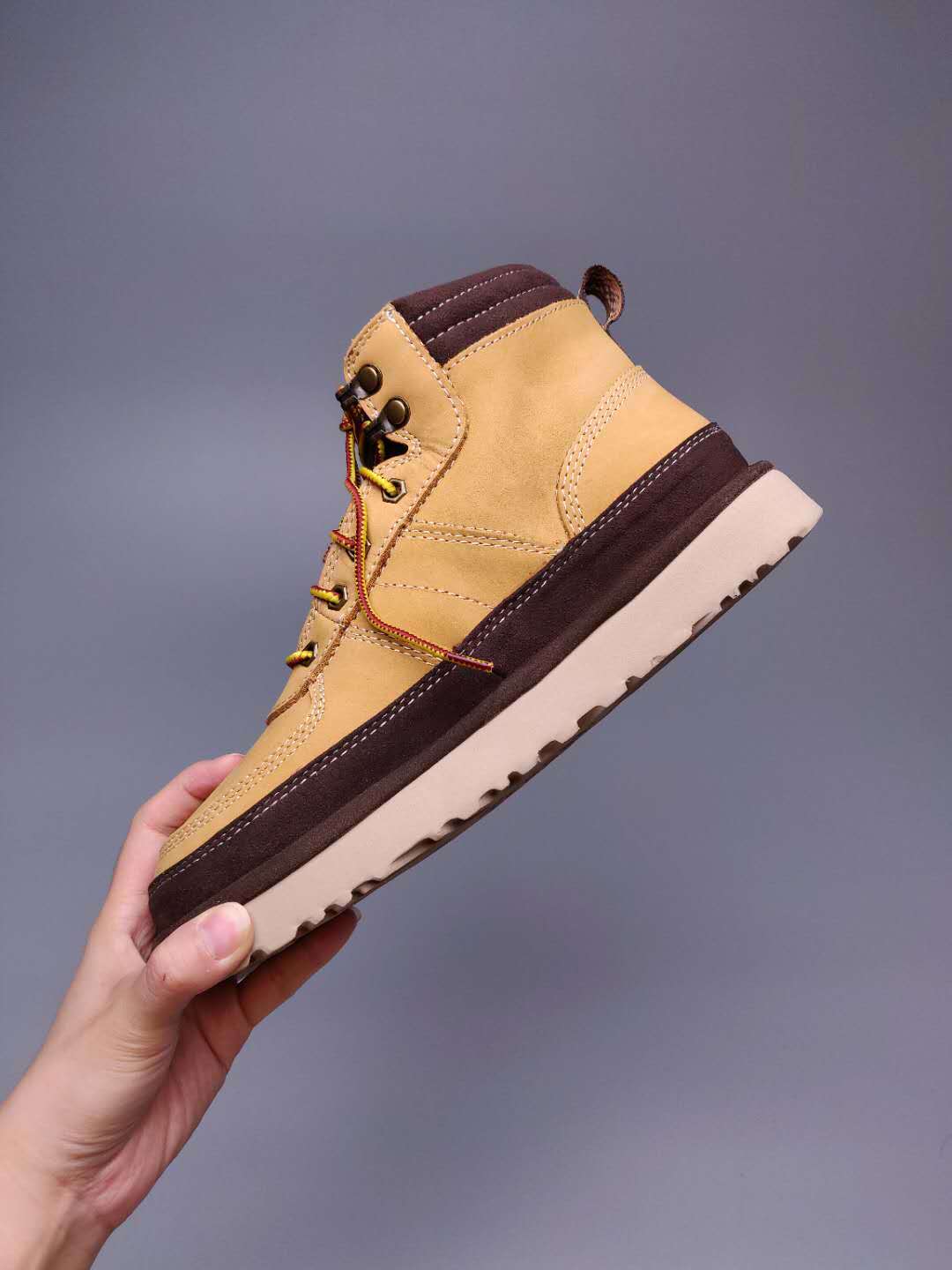 Chestnut Men’s Casual Lace-Up Sneakers — New Arrival | In Stock