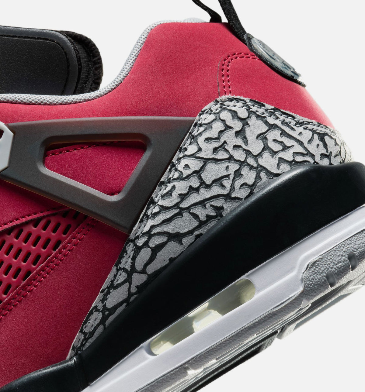 Spizike Low Toro Men's Sneakers - Gym Red / Black / Wolf Grey