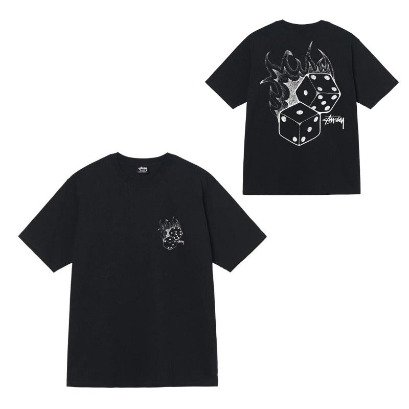 Stussy T Shirts Casual Versatile Loose T Shirts Couple