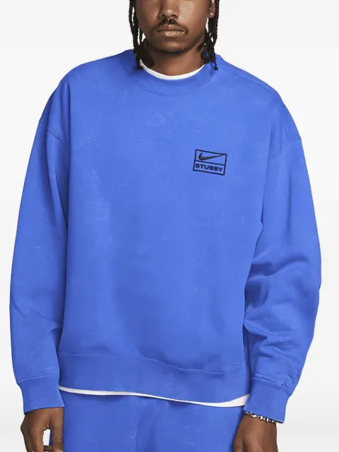 Nike acid-wash crew-neck sweatshirt