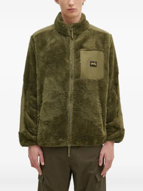 stan ray high-neck fleece jacket