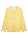 Jil Sander quilted button-fastening jacket