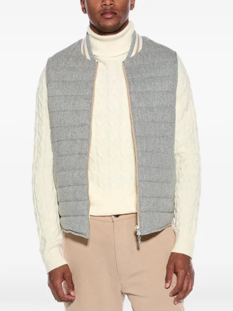 Brunello Cucinelli quilted gilet