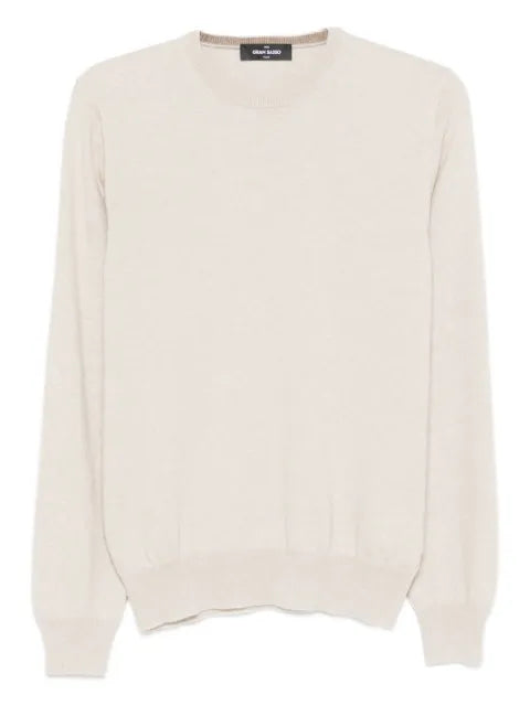 Gran Sasso crew-neck cashmere sweater