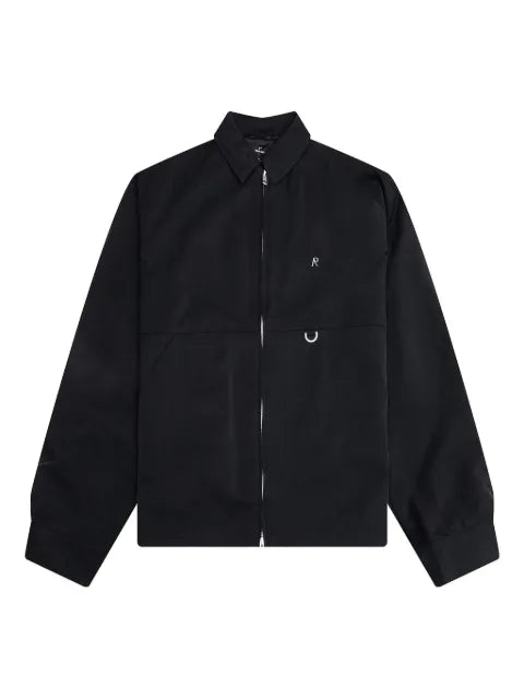 Represent logo-plaque shirt jacket