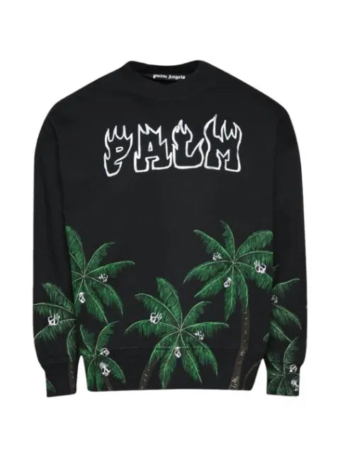 Palm Angels Palms & Skulls sweatshirt