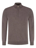 Gran Sasso high-neck zip-up sweater