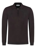 Marco Pescarolo half-zip polo-neck sweater