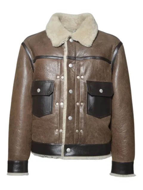 Kenzo shearling pocket jacket