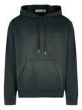 Golden Goose unisex hoodie in cotton with a bleached effect