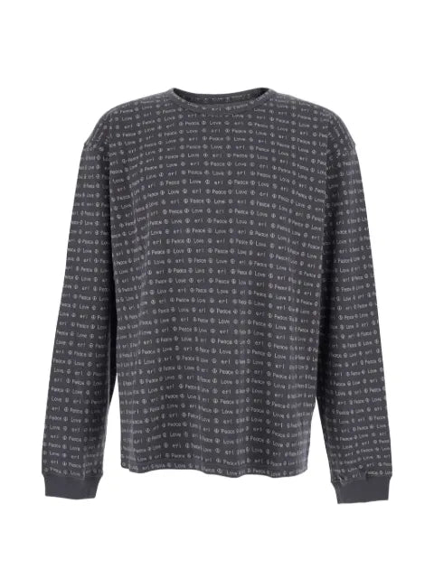 ERL jacquard-knit long-sleeved T-shirt