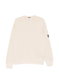 C.P. Company cotton diagonal fleece resist dyed crewneck Lens sweatshirt
