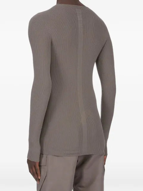 Rick Owens Ribbed Round Neck sweater