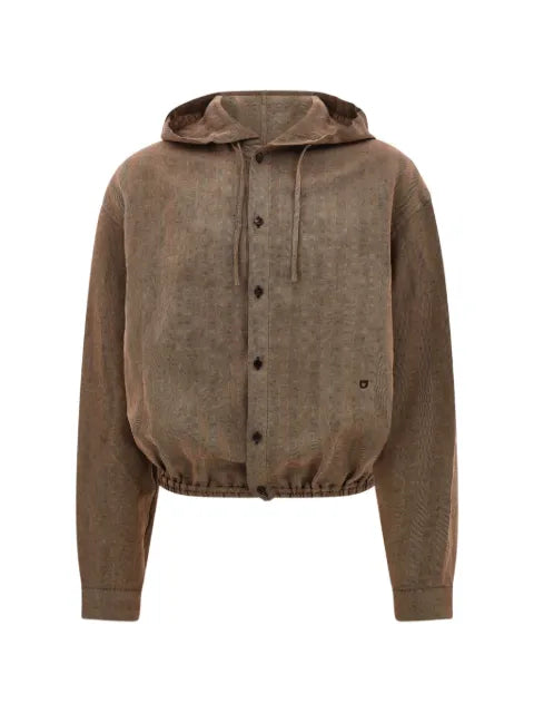Ferragamo hooded lightweight blouson