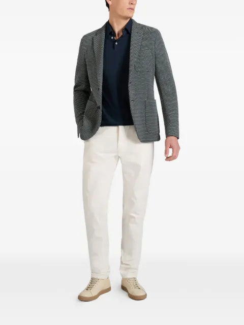 slowear micro-patterned blazer
