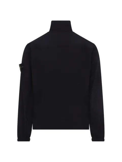 Stone Island 1200036 stretch nylon tech fleece overshirt