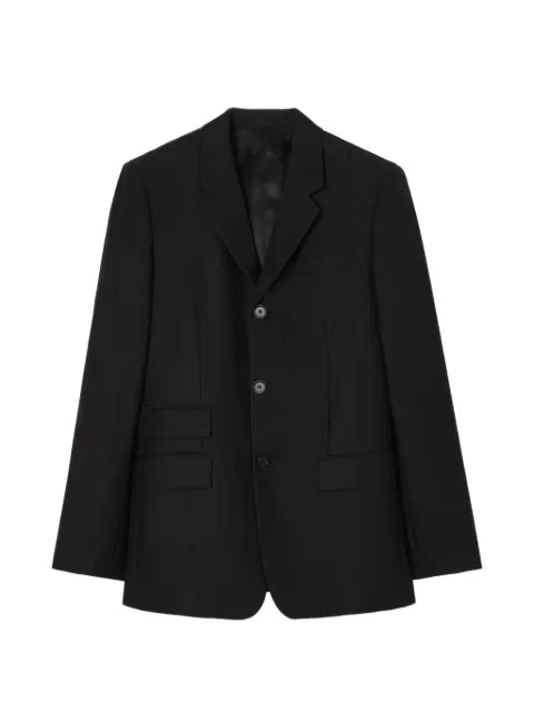Burberry striped wool mohair tailored jacket