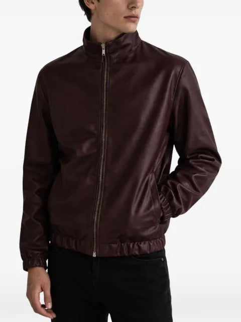 FRANZESE COLLECTION reversible leather jacket
