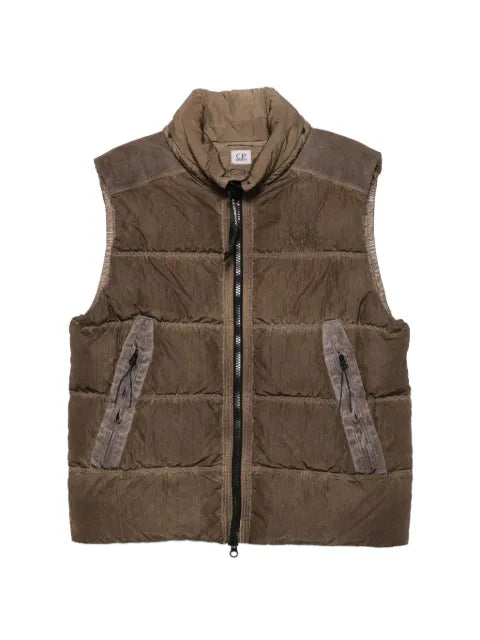 C.P. Company Eco-Chrome R mixed down gilet