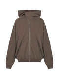 Rick Owens DRKSHDW asymmetric-zip hoodie