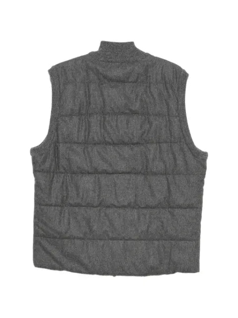 Gran Sasso quilted zip-up wool gilet