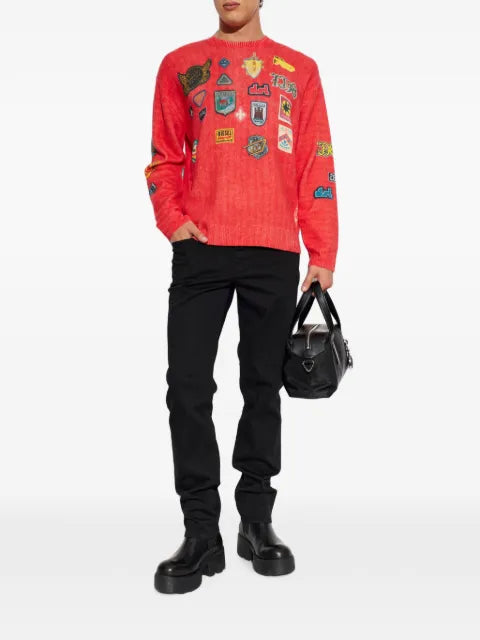 Diesel K-Patcy patch-detail sweater