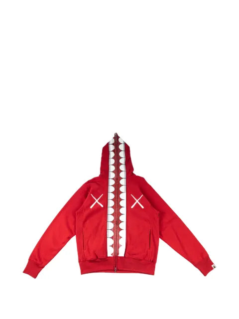 KAWS x BAPEgraphic-print hoodie