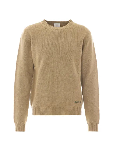 A.P.C. Edward ribbed-hem sweater