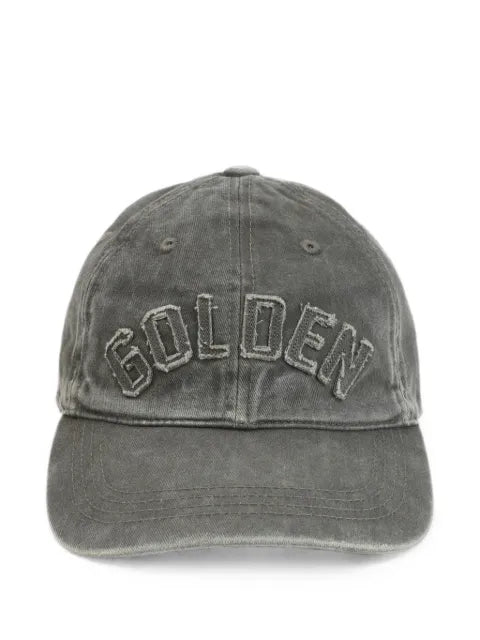 Golden Goose logo-patch baseball cap