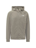 The North Face logo-print zip-up hoodie