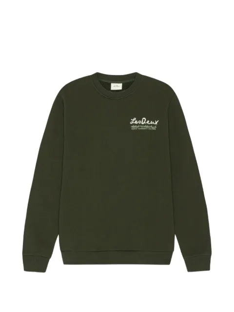 Les Deux Rural graphic-print crew-neck sweater