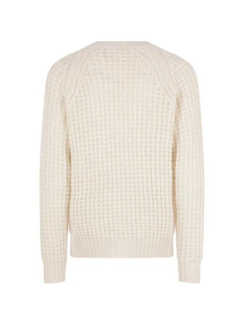 Roberto Collina waffle-knit V-neck cardigan