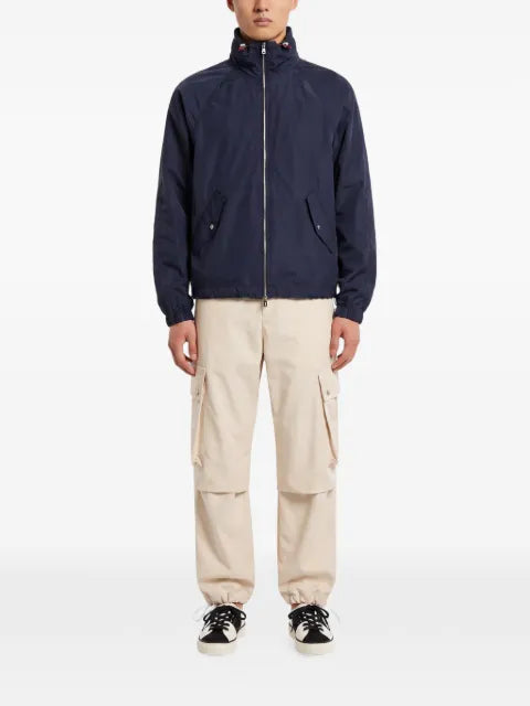 Brunello Cucinelli high-neck raglan-sleeve jacket