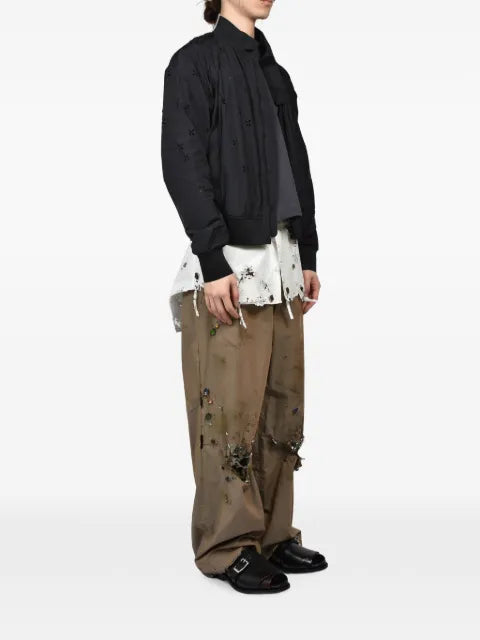 JIAN YE Guai cut-out jacket