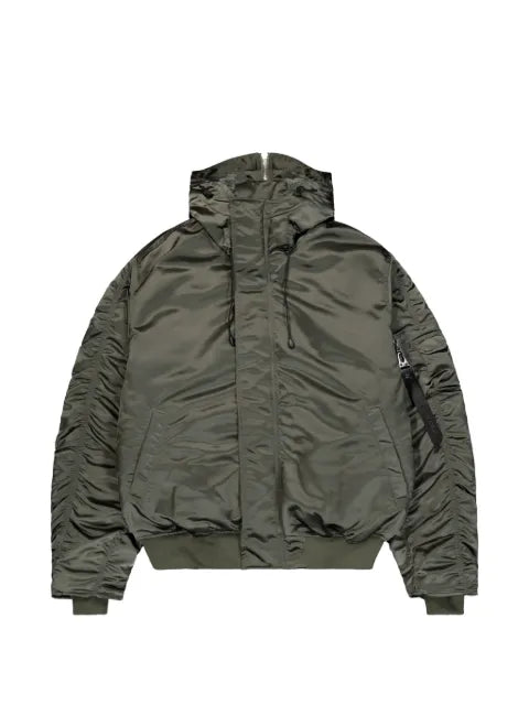 Alpha Industries N-2B Base UV hooded bomber jacket