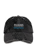 Pleasures x Only Fans Lockup baseball cap